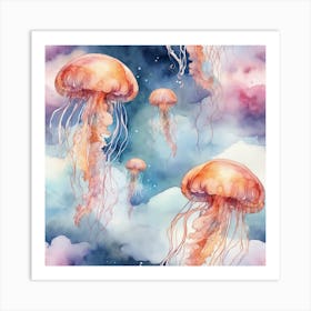 Jellyfish Dreams Art Print