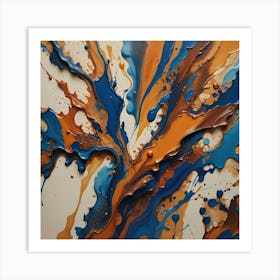 Abstract Painting 1 Art Print