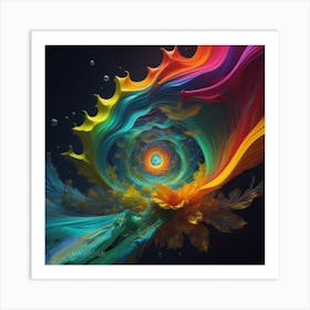 Abstract Painting 2 Art Print