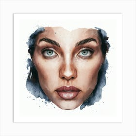 Angelina Jolie Art Print