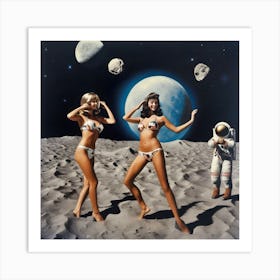 Moonbabes 1 Art Print