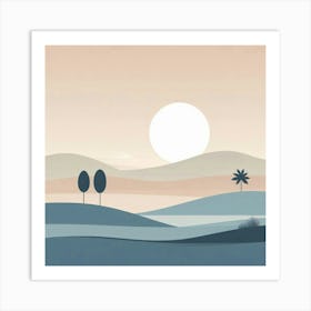 Landscape 13 Art Print