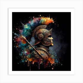 Spartan Warrior 28 Art Print