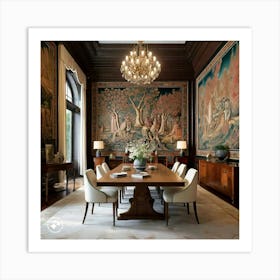 Dining Room 4 Art Print