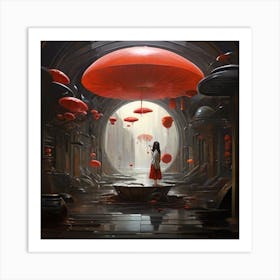 fiction art Art Print