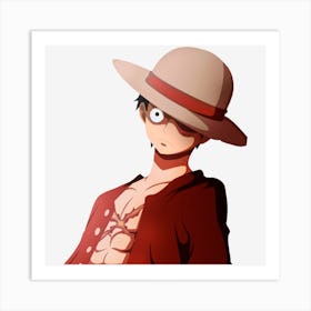 Luffy Art Print