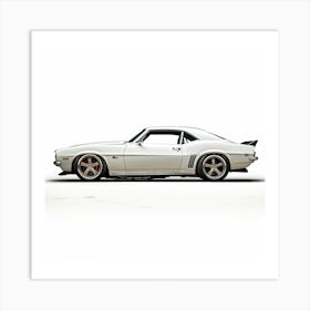 American Muscle Car 003 Art Print