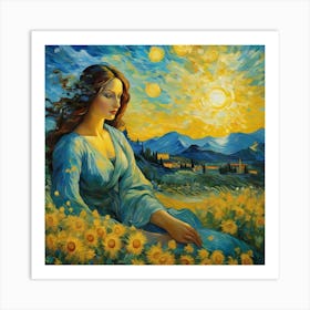 Sunflowers igg Art Print