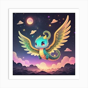 Celestial Seraph 2 Art Print