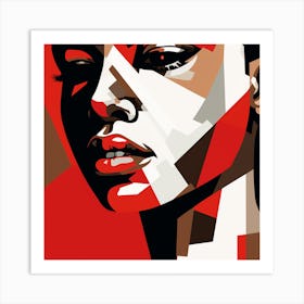 Portrait Of A Woman 63 Art Print