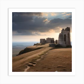 Ruins Of A Castle Art Print