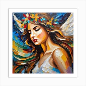 Angel 9 Art Print