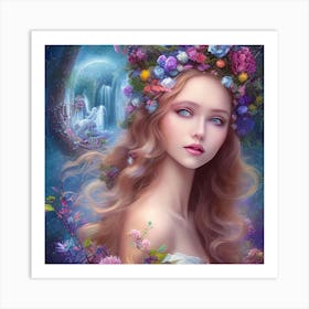 Fantasies Of The Mind And Heart 102323078 By Asnowbird Dgdfape Art Print