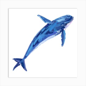 Blue Whale 03 Art Print