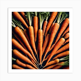 Carrots 4 Art Print