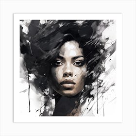 Portrait Of A Woman 48 Art Print