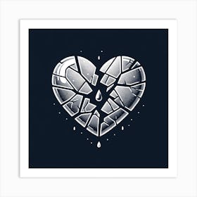 Broken Heart Dreamscape Art Print