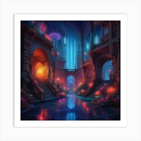 Fantasy Painting Art Print