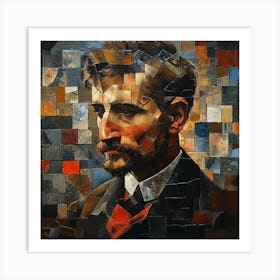 Portrait Of A Man 4 Art Print