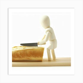 Bread Slicer Art Print