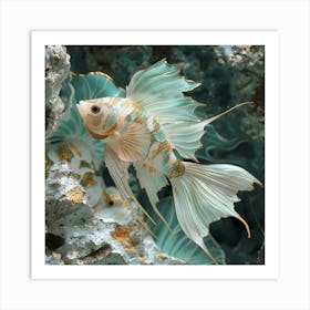 Betta Fish 3 Art Print