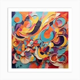 Abstract Abstract Painting 13 Art Print