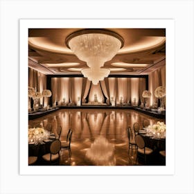 Wedding Reception 3 Art Print