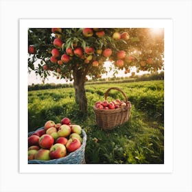 Apple Orchard 1 Art Print