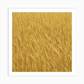 Wheat Field 6 Art Print