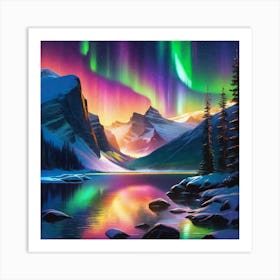 Aurora Borealis 30 Art Print
