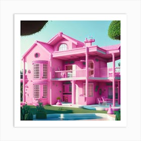 Barbie Dream House (431) Art Print