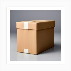 Cardboard Box 3 Art Print