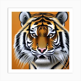Beautiful Tiger Art Print