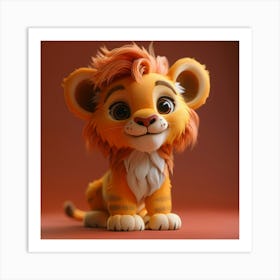 Lion Cub 1 Art Print