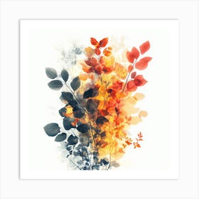 Autumn Leaves 2 Art Print