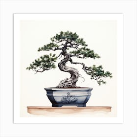 Bonsai Tree 1 Art Print