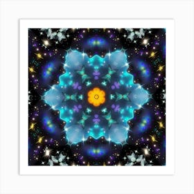 Psychedelic Mandala 65 Art Print