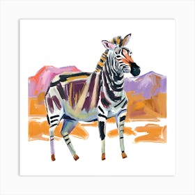 Mountain Zebra 03 Art Print