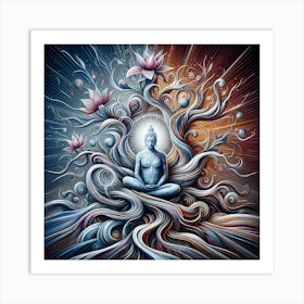 Buddha 10 Art Print