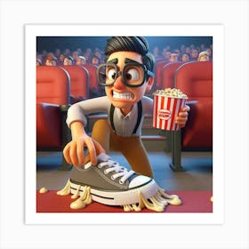 Movie Theater 1 Art Print