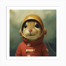 Chipmunk In Space Poster