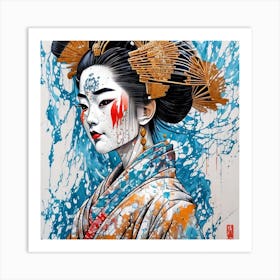 Geisha Art Print