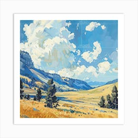 Yosemite Valley Art Print