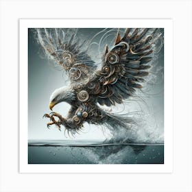 Eagle Canvas Art Art Print