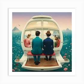 'The Love Boat' Art Print