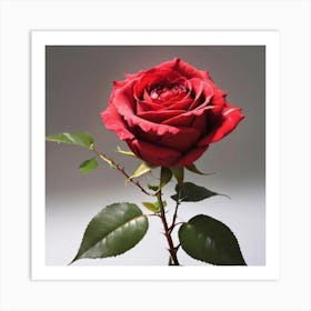 Red Rose 1 Art Print