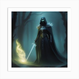 Dark Elf 1 Art Print