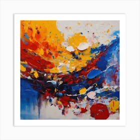 Abstract Painting 6 Art Print