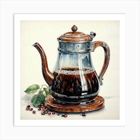 Coffee Pot Art Print