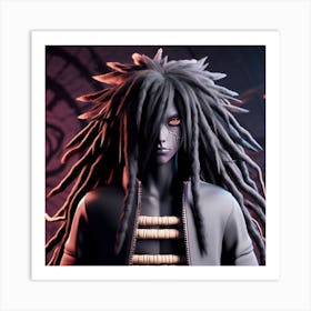 TENEBROUS MADARA Art Print